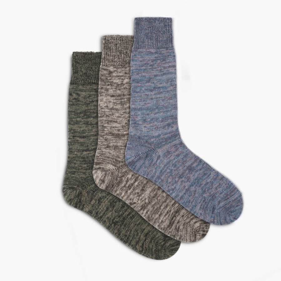 Mittwoch 3er-Pack Melierte Sodello-Damensocken
