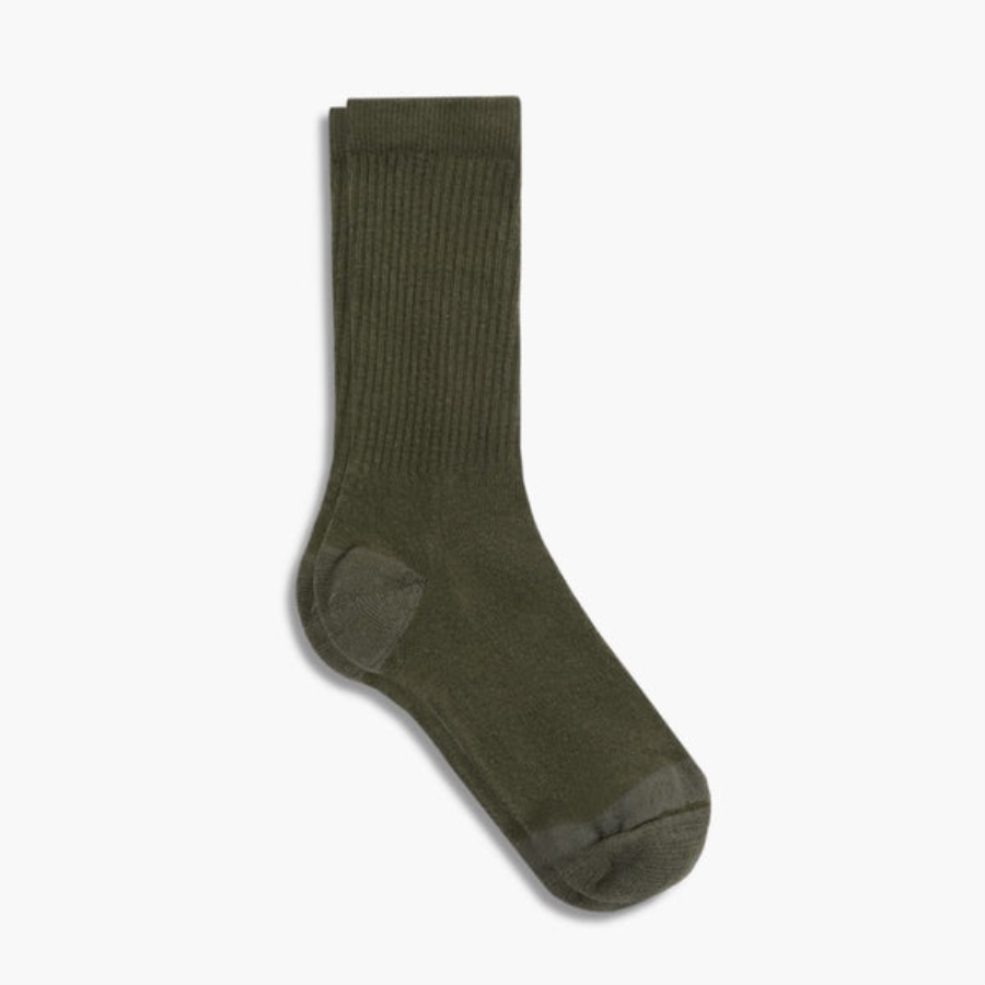 Mittwoch Olive Sodello Classic Rundsocke Für Damen